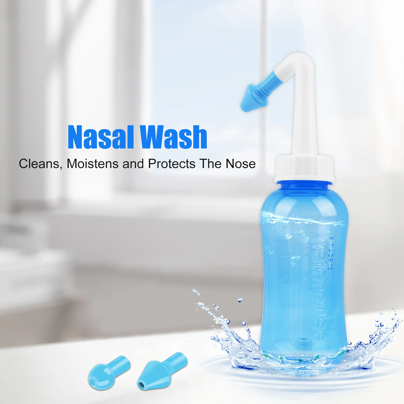 300/500ML Nose Wash Cleaner Na - Neti Pot Nasal Rinse review and price