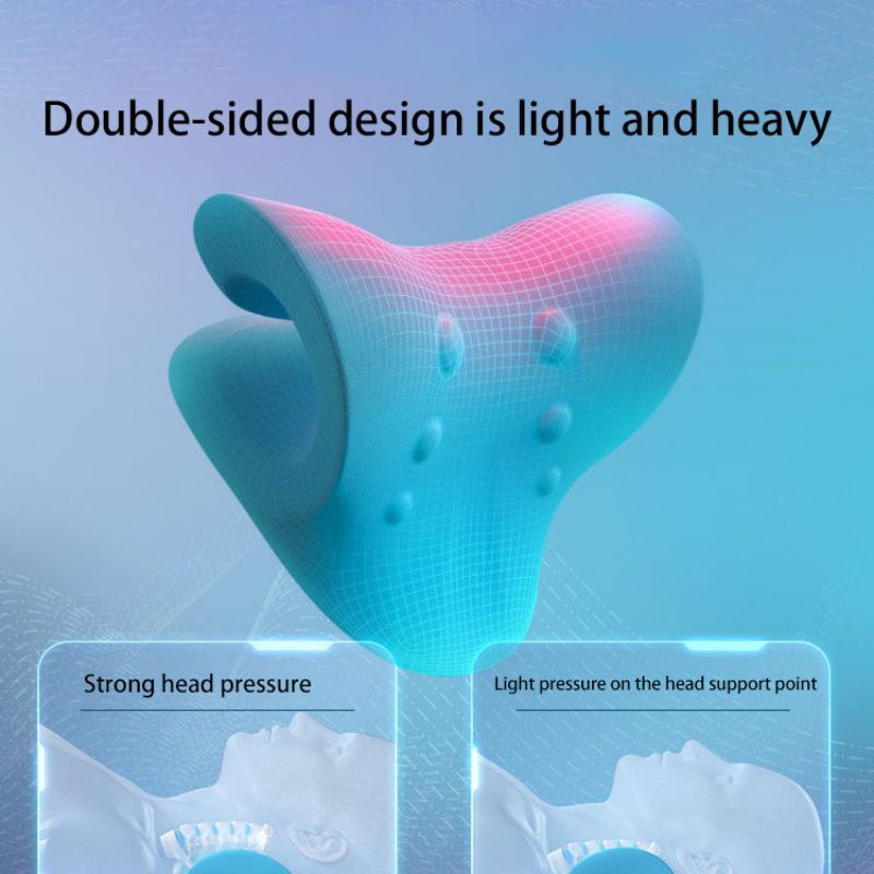 Neck Shoulder Stretcher Relaxe - Neck Traction Pillow review and price