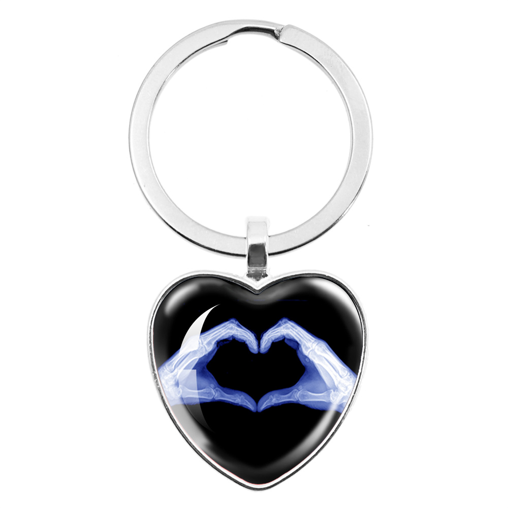 X-ray Film Peach Heart Keychai - Xbody Health & Wellness Wayne Nj review and price