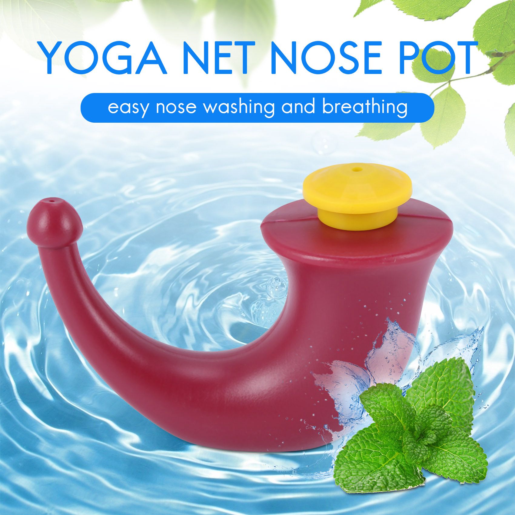 Yoga Nasal Neti Pot Rinsing No - Neti Pot Nasal Rinse review and price