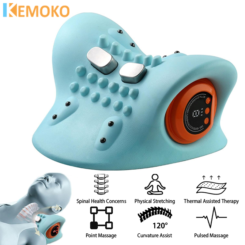 Electric Cervical Massager Nec - Neck Traction Pillow review and price