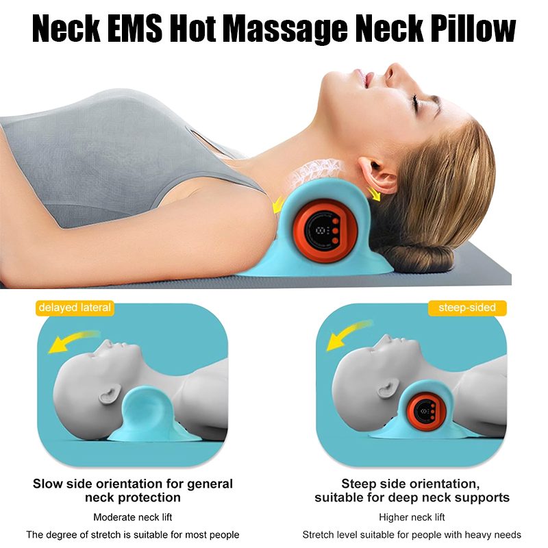 Electric Cervical Massager Nec - Neck Traction Pillow review and price