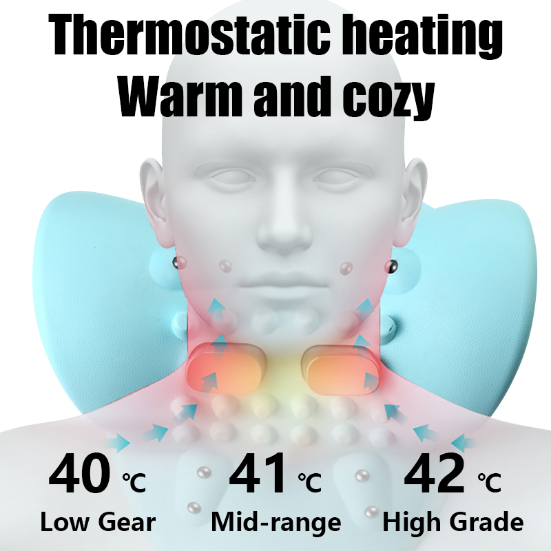Electric Cervical Massager Nec - Neck Traction Pillow review and price