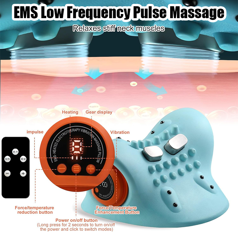 Electric Cervical Massager Nec - Neck Traction Pillow review and price
