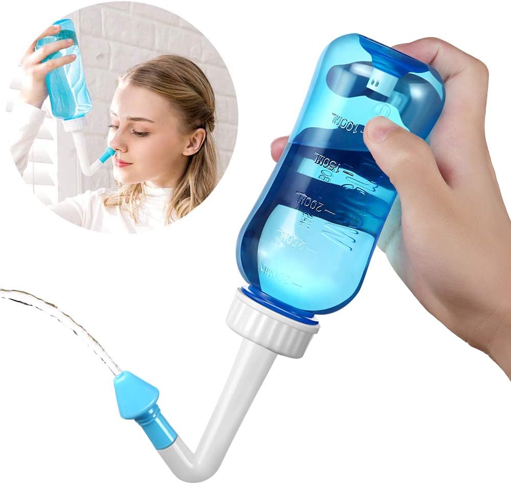 Nose Wash Cleaner Bottle 300ml - Neti Pot Nasal Rinse review and price