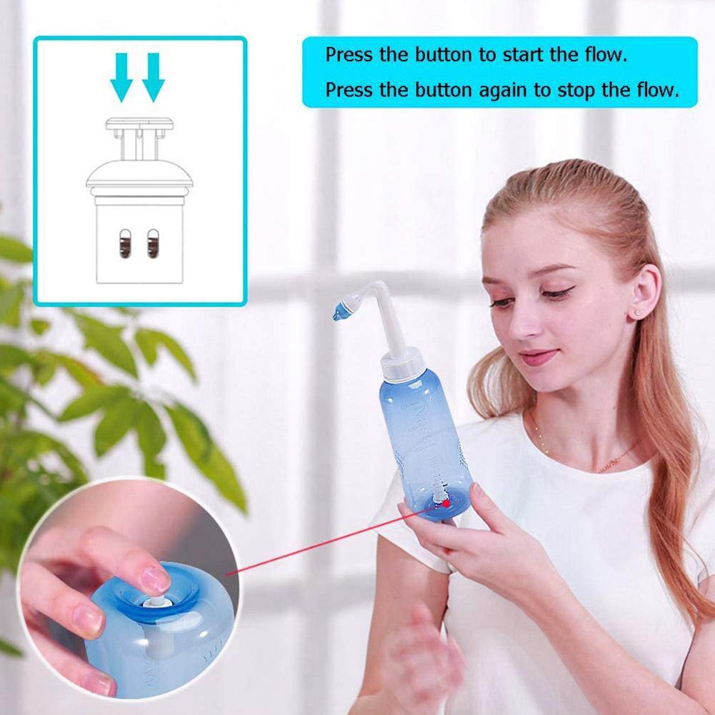 300 Nose Wash Cleaner Nasal Ir - Neti Pot Nasal Rinse review and price