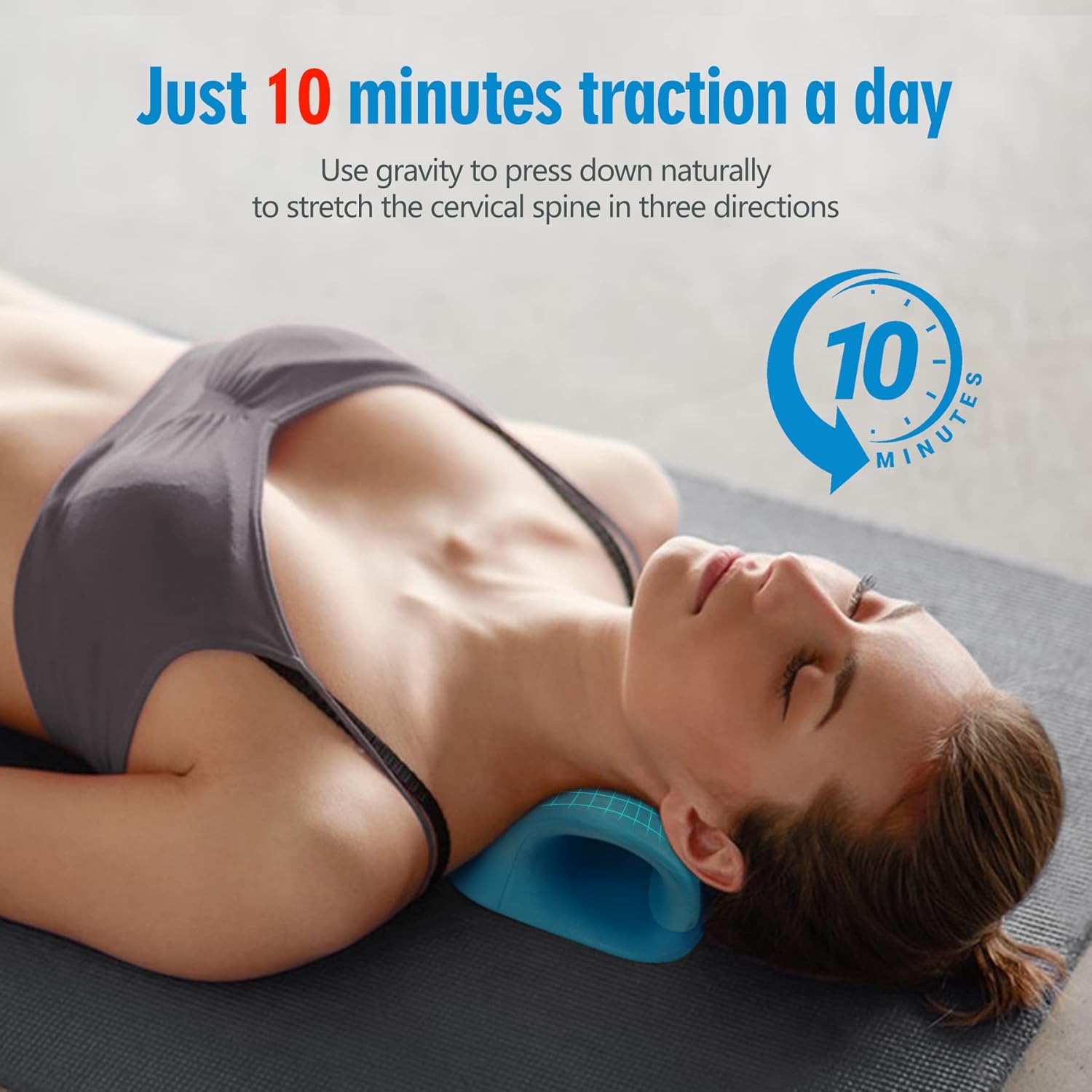 Neck Stretcher for Pain Relief - Neck Traction Pillow review and price