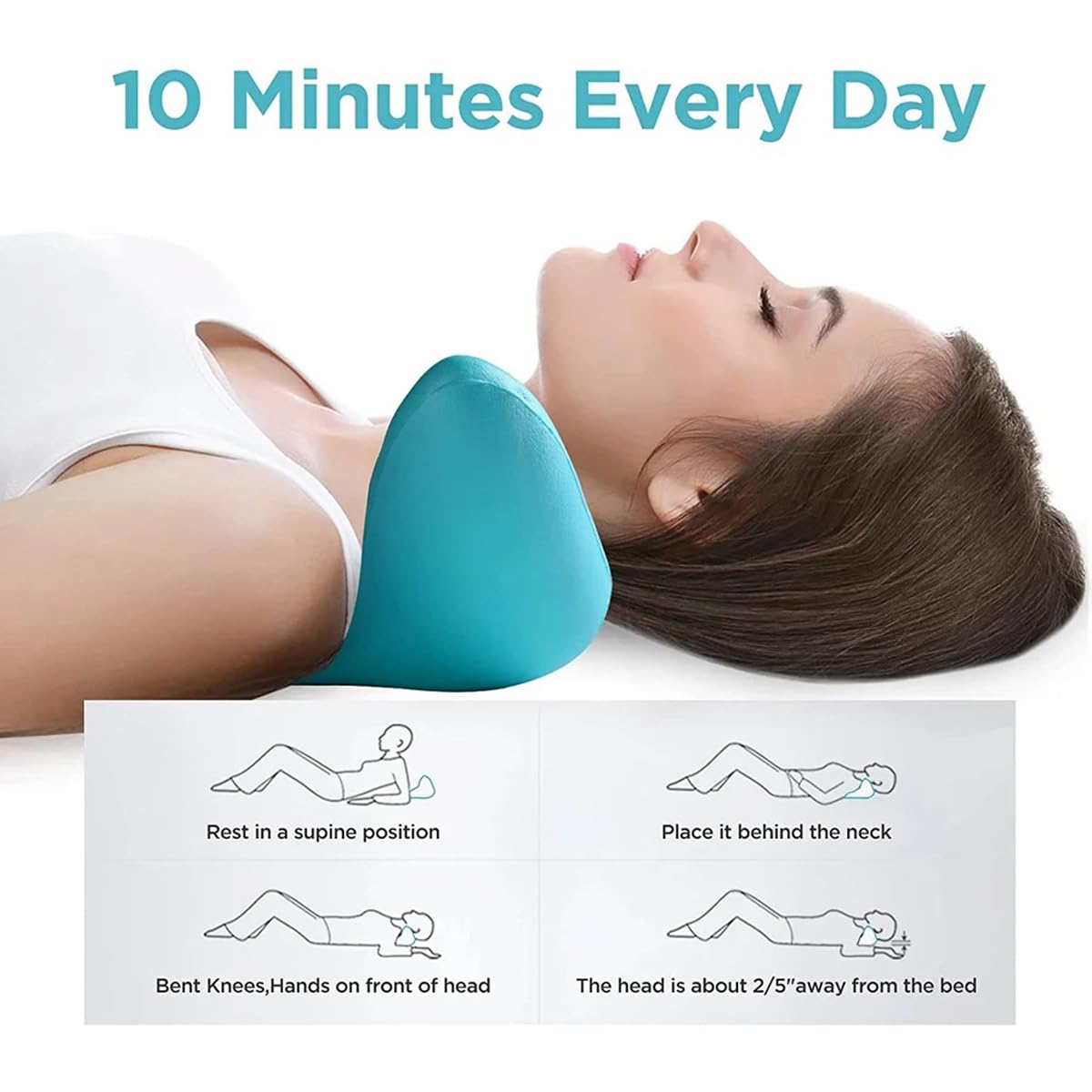 Neck and Shoulder Relaxer, Cer - Neck Traction Pillow review and price