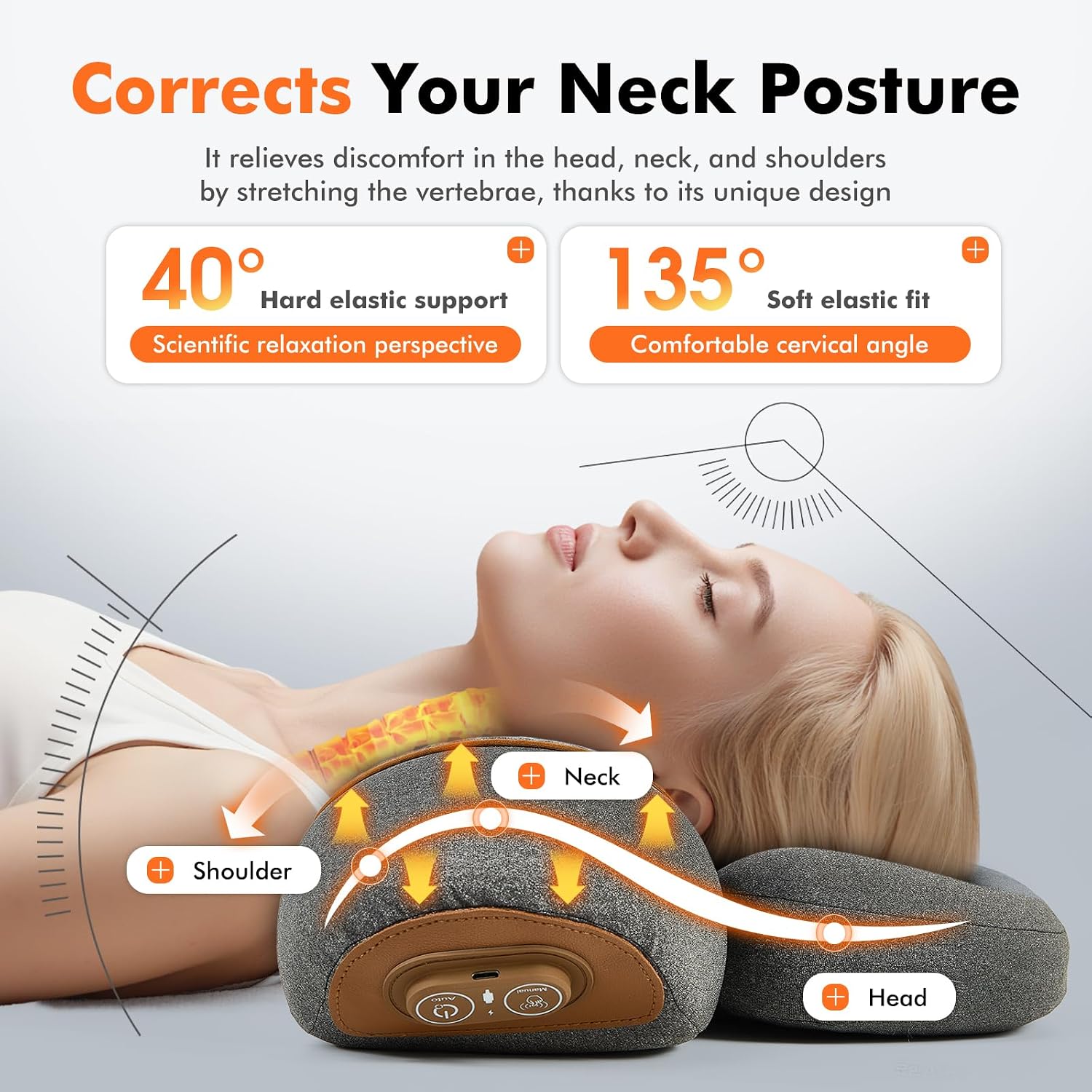 3-in-1 Neck Massager Pillow wi - Neck Traction Pillow review and price