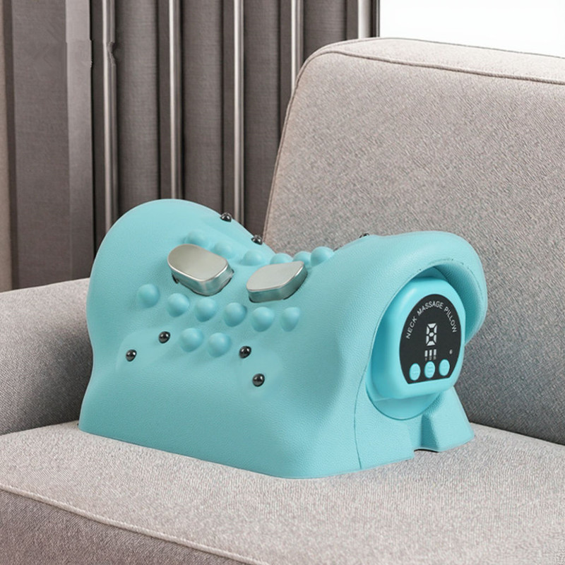 Electric Heated EMS Pulse Cerv - Neck Traction Pillow review and price