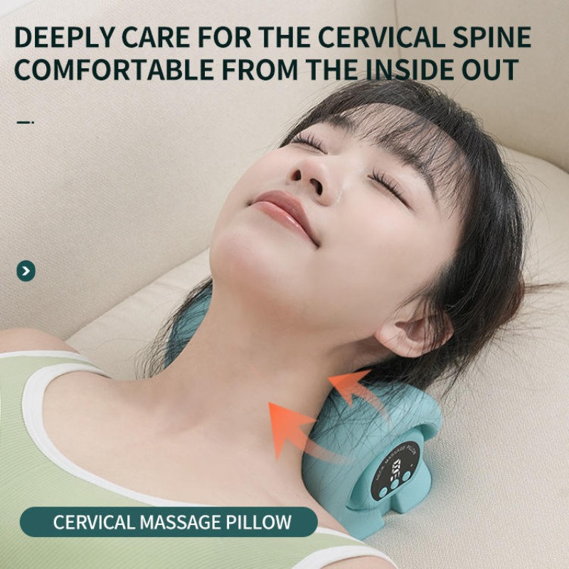 Electric Heated EMS Pulse Cerv - Neck Traction Pillow review and price