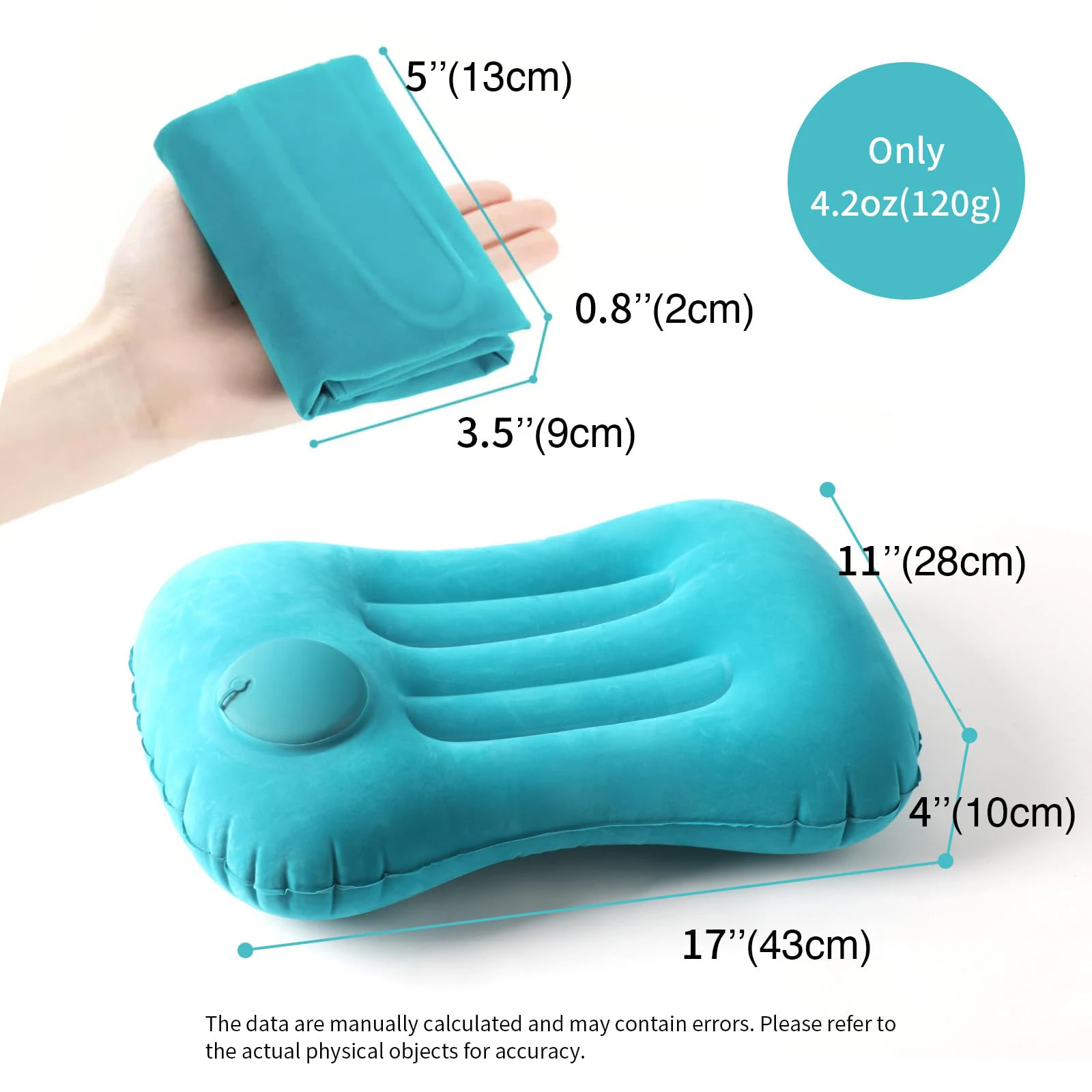 Portable Comfortable Inflatabl - Neck Traction Pillow review and price
