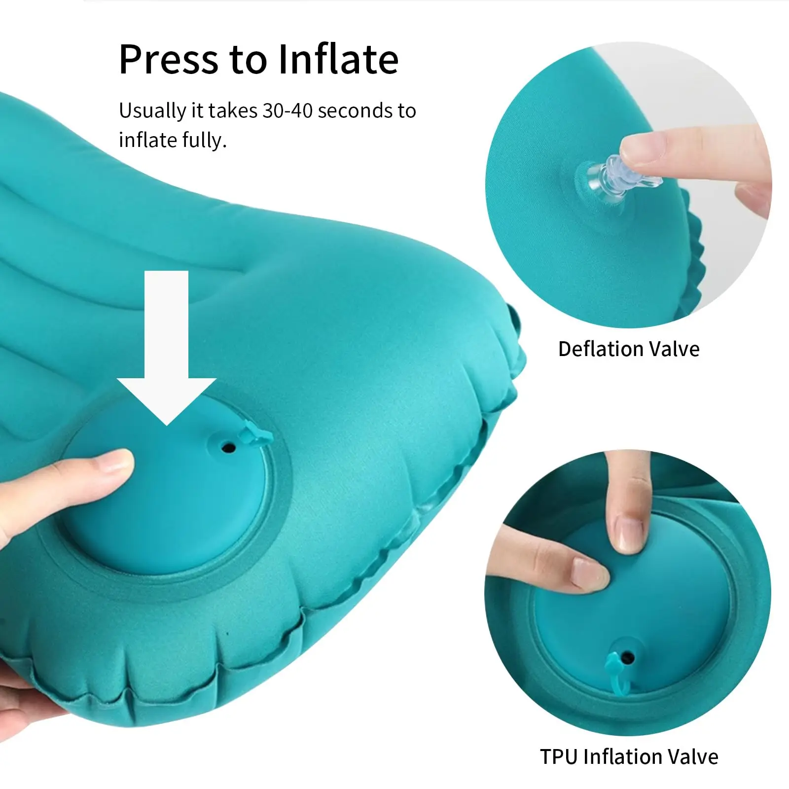Portable Comfortable Inflatabl - Neck Traction Pillow review and price