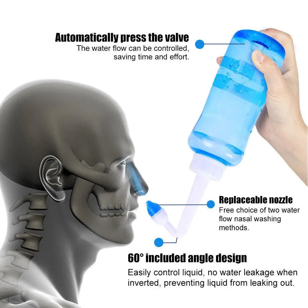 300ml  Nose Wash Cleaner Nasal - Neti Pot Nasal Rinse review and price